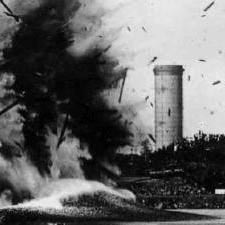 Blast at Henderson's Point, Portsmouth Harbor in 1905