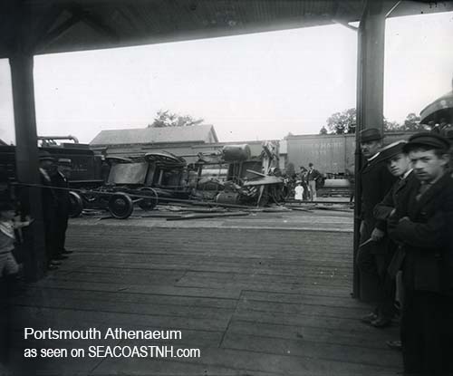 Portsmouth NH Train wreck 1909