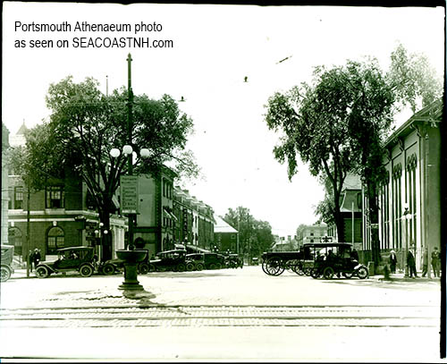 Market Square, Portsmouth, NH turn of 20th century