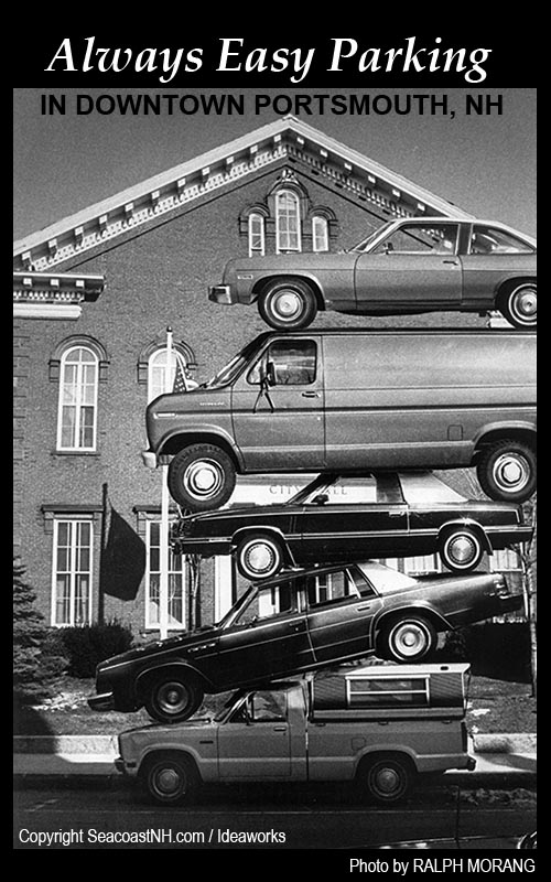 Ideaworks Parking Poster from 1980s by Ralph Morang