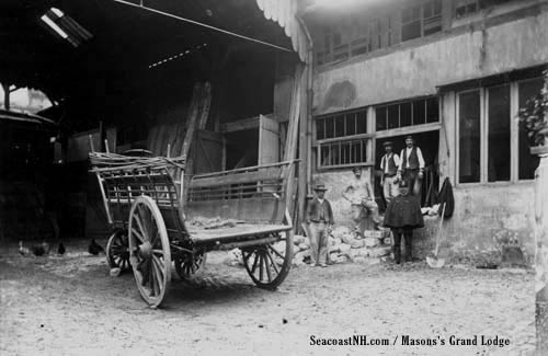 Former St Louis Cemetery in Paris in 1905