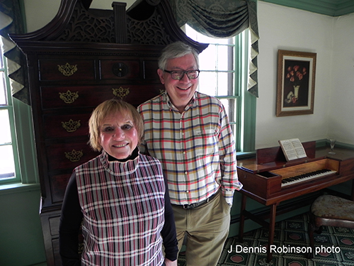 Paula and Harvey Bennett authors of IMAGINING ICHABOD