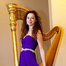 Calandra Trio Harpist Maria Rindenello Parker