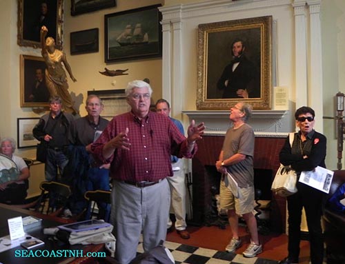Richard Candee lectures at Portsmouth Athenaeum