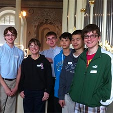 Organ students