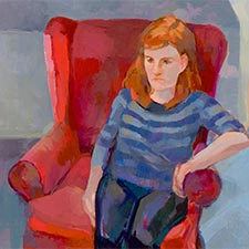 Painting by Kathleen Brewster titled