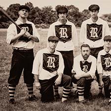 Vintage Baseball at Leary Field 2013