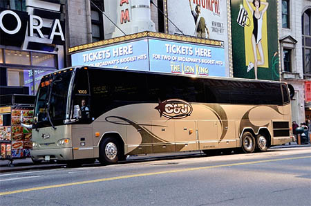 C&J bus in New York City