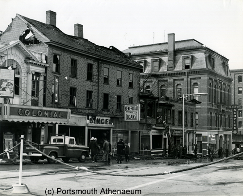 1964 Fire on Congress Street, Portsmouth, NH