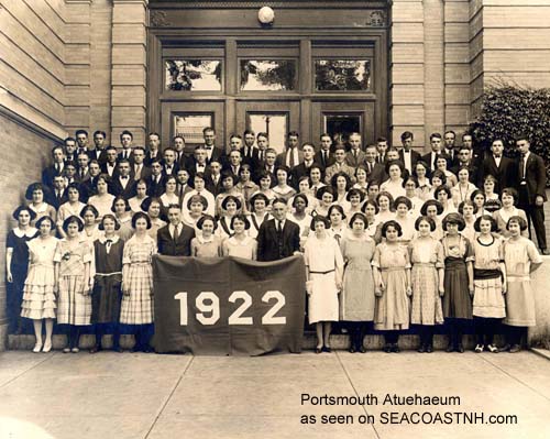Portsmouth High School class of 1922