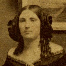 Fashionable Kittery girl Civil War era from Portsmouth Athenaeum archive