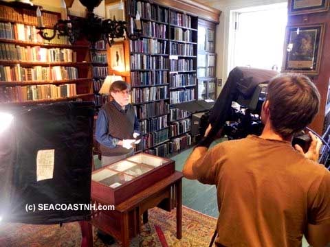 Making_Travel_Channel_TV_Show on Smuttynose Murders / J. Dennis Robinson