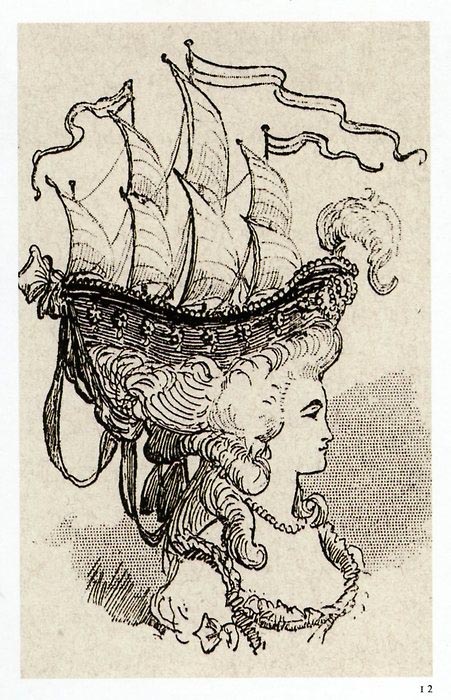 marie_antoinette in ship shaped hat