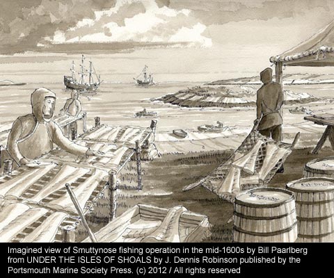 Fishing on the Isles of SHoals 1650 (c) Bill Paarlberg / Portsmouth Marine Society