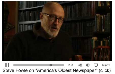 Steve Fowle, NH Gazette editor