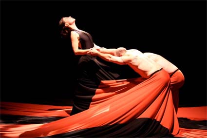 Courtesy Bill Hebert, Pictured: Sharp Dance Company (with long skirts) 