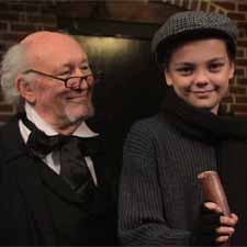 Scrooge and Tiny Tim (Chuck Galle and C. Fritz) by Jasmin Hunter