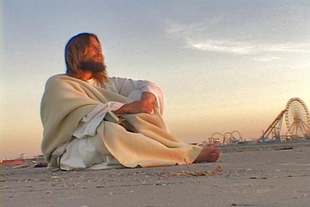 Walking in the path of Jesus in the film 