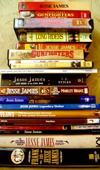 Just a few of the recent books and films about Jesse James / SeacoastNH.com
