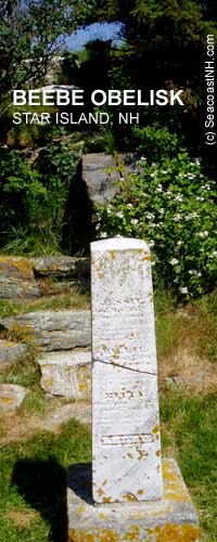 Beebe Memorial on Star Island / SeacoastNH.com