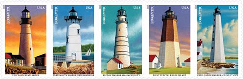 Lighthouse Stamps 2013