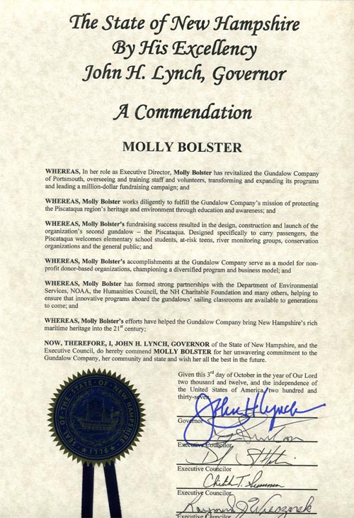 Molly_Bolster_Gundalow_Proclamation_2012
