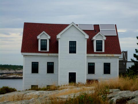 Solar Panels on Cottage A Installed in Summer of 2012